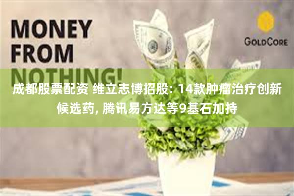 成都股票配资 维立志博招股: 14款肿瘤治疗创新候选药, 腾讯易方达等9基石加持